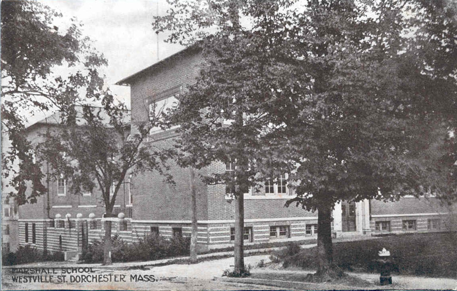 Marshall School, Westville St. Dorchester Atheneum
