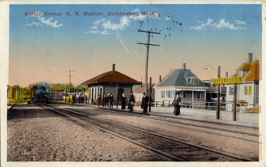 Fields Corner R.R. Station Dorchester Atheneum